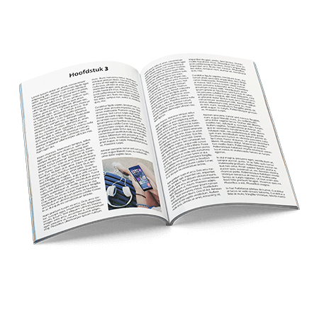 Boek Softcover A4 Staand
