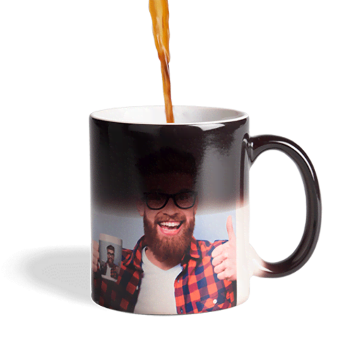 Maak een magische mok met foto! Maak een magische mok met foto!