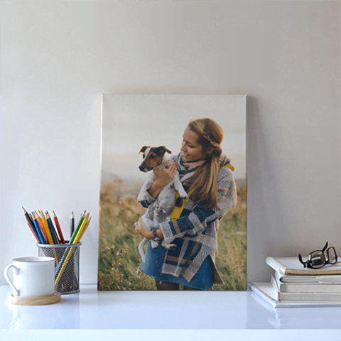Een foto op canvas past in elk interieur!