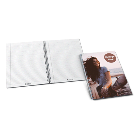 Collegeblokken printen Collegeblokken printen