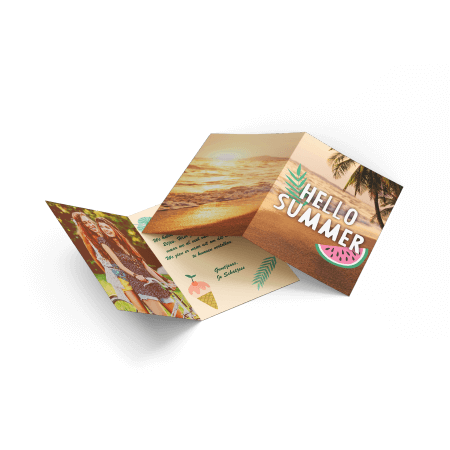 Kaart Gevouwen 150 x 150