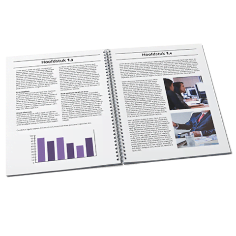 Samenvatting printen en inbinden Samenvatting