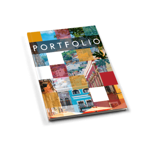 Laat je portfolio als hardcover drukken Laat je portfolio als hardcover drukken