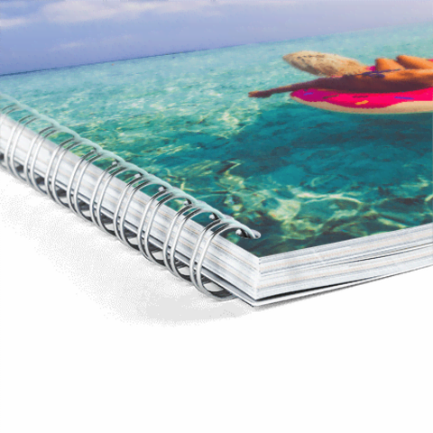 Maak een spiraal fotoboek Maak een spiraal fotoboek