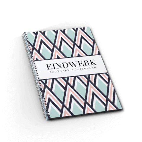 Eindwerk printen en inbinden Eindwerk