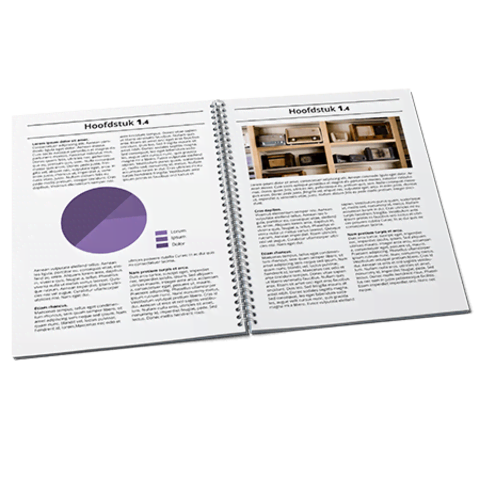 Scriptie printen en inbinden Scriptie