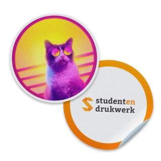 Ronde stickers bedrukken Ronde stickers bedrukken