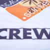 Detailfoto wit shirt bedrukken