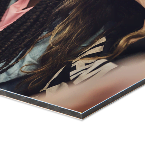 Je foto wordt haarscherp gedrukt op dibond met witte toplaag Je foto wordt haarscherp gedrukt op dibond met witte toplaag
