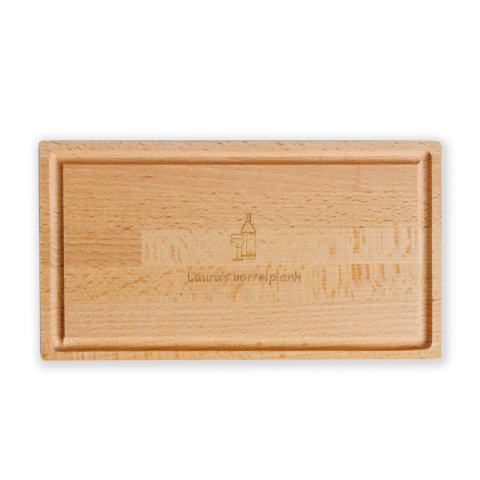 Borrelplank graveren Borrelplank graveren