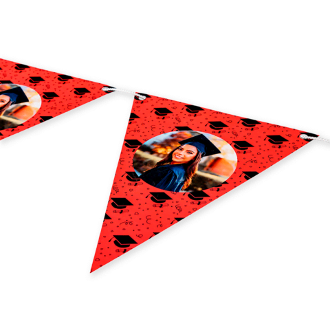 Slingers maken geslaagd detail Slingers maken geslaagd detail