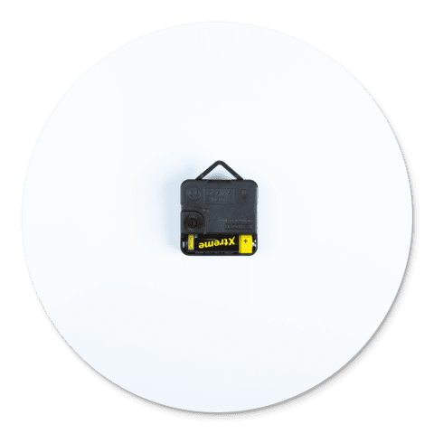 Klok maken achterkant Klok maken achterkant