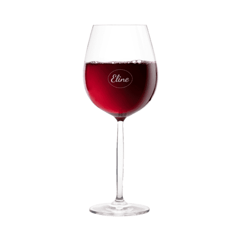 Laat een wijnglas graveren en kies uit verschillende kant-en-klare thema's!
