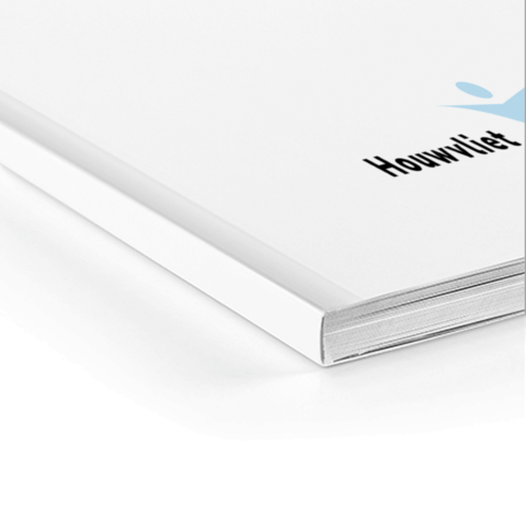 Softcover jaarboek close up