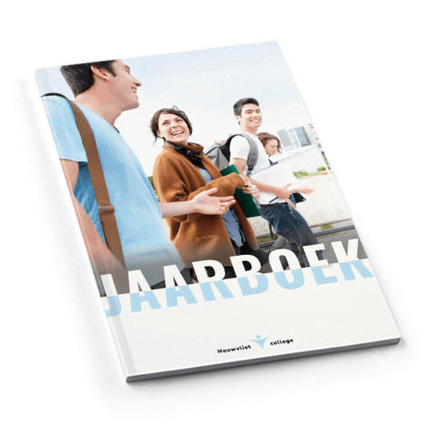 Softcover jaarboek omslag Softcover jaarboek omslag