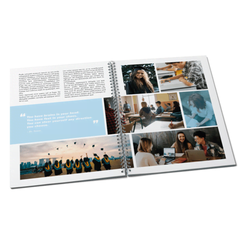 Spiraal jaarboek binnenwerk Spiraal jaarboek binnenwerk