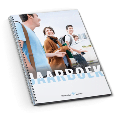 Spiraal omslag jaarboek