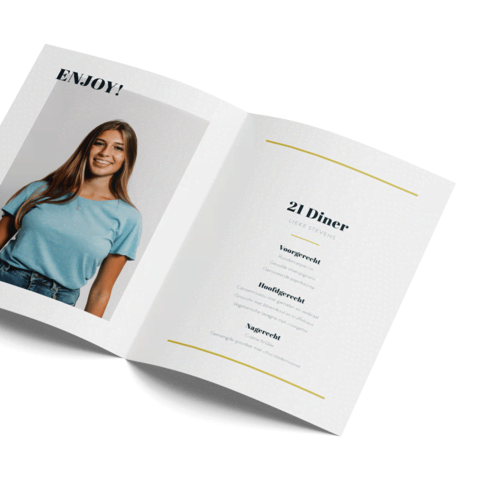 Menukaart ontwerpen Menukaart ontwerpen