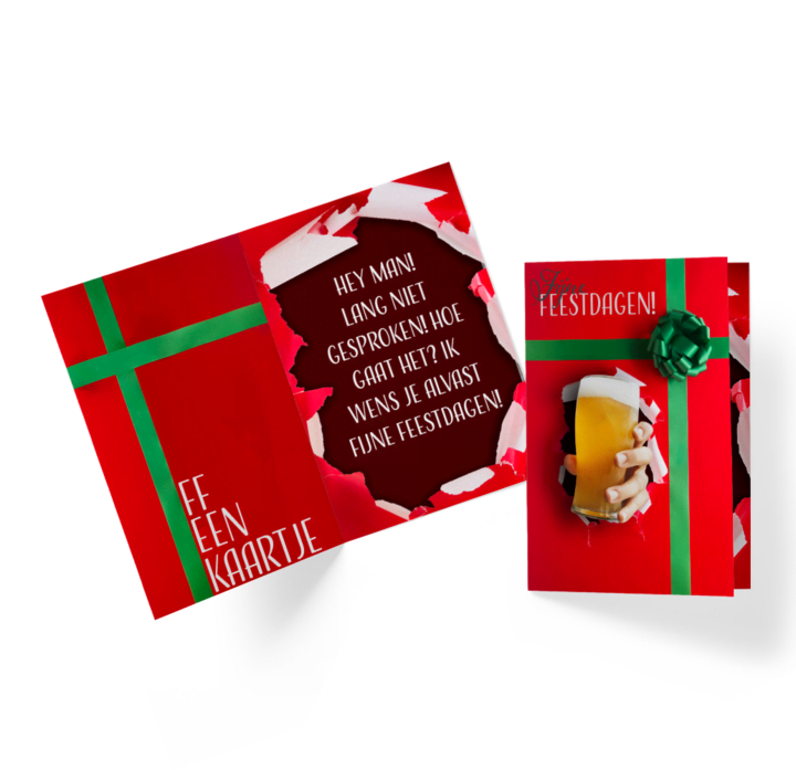 Zelf kerstkaarten maken