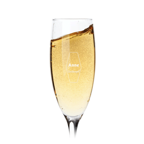 Laat je eigen champagneglas graveren! Laat je eigen champagneglas graveren!