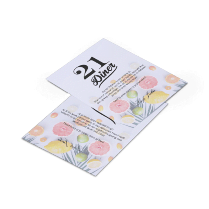 Eigen uitnodiging maken en printen