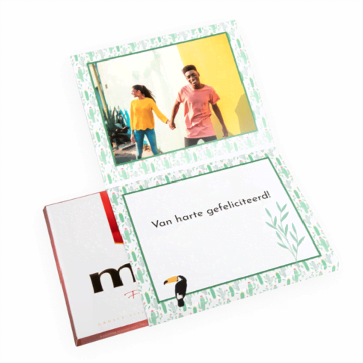 Brievenbus chocolade cadeay personaliseren