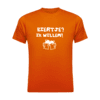 Oranje T-shirt bedrukken Oranje T-shirt bedrukken
