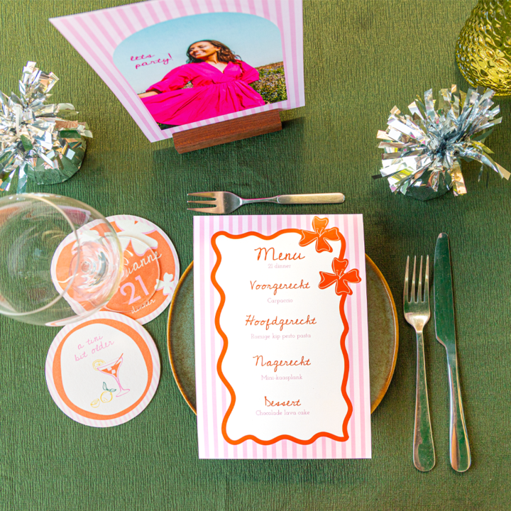 21 diner: thema 21 diner: tafelschikking