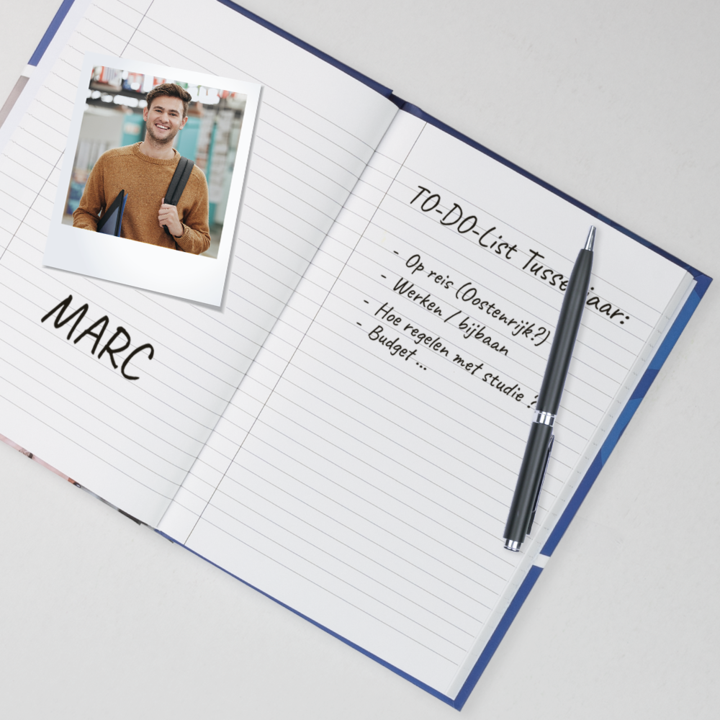 Notitieboek tussenjaar