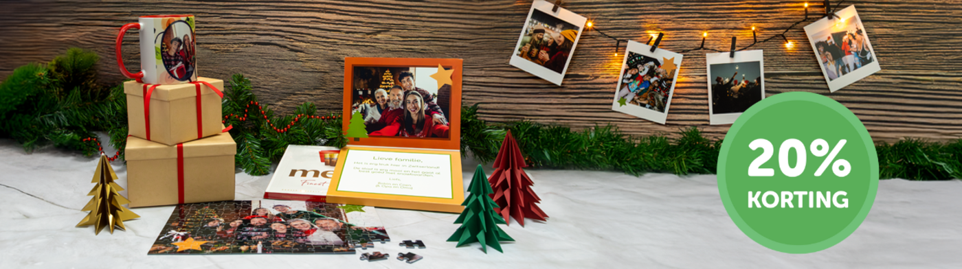 Nu: 20% korting op jouw kerstcadeaus!