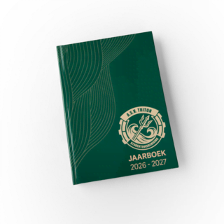 Jaarboek hardcover omslag