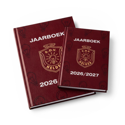 Softcover jaarboek omslag
